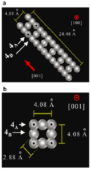 Nanotubos de prata com seção transversal quadrada