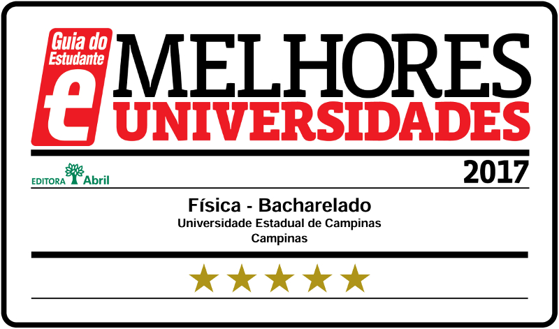 Selo Melhores Universidades 2017 - Física