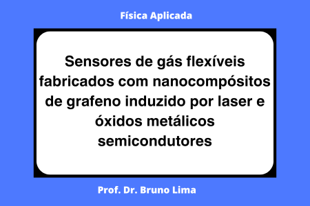 Sensores de gás flexíveis fabricados com nanocompósitos de grafeno induzido por laser e óxidos metálicos semicondutores