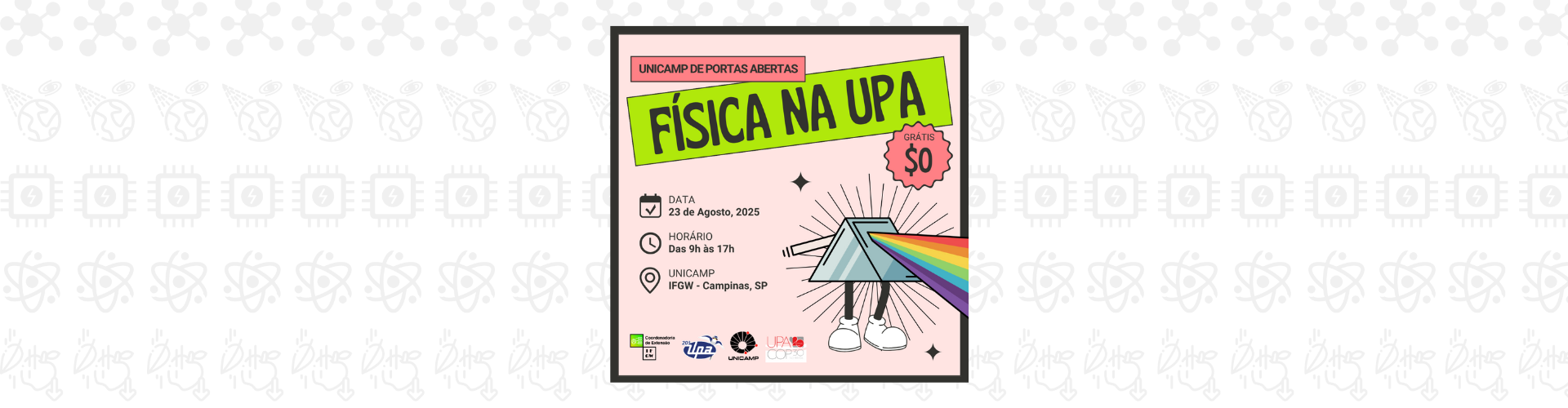 Física na “UPA 20 anos e COP30 no Brasil: a mudança já começou”