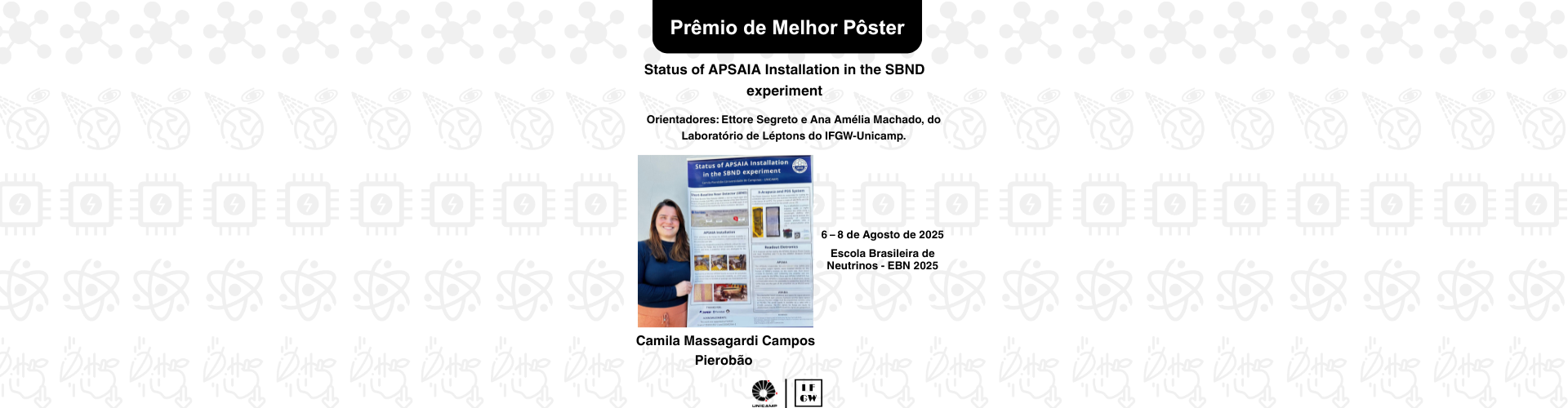 Prêmio de Melhor Pôster: EBN 2025