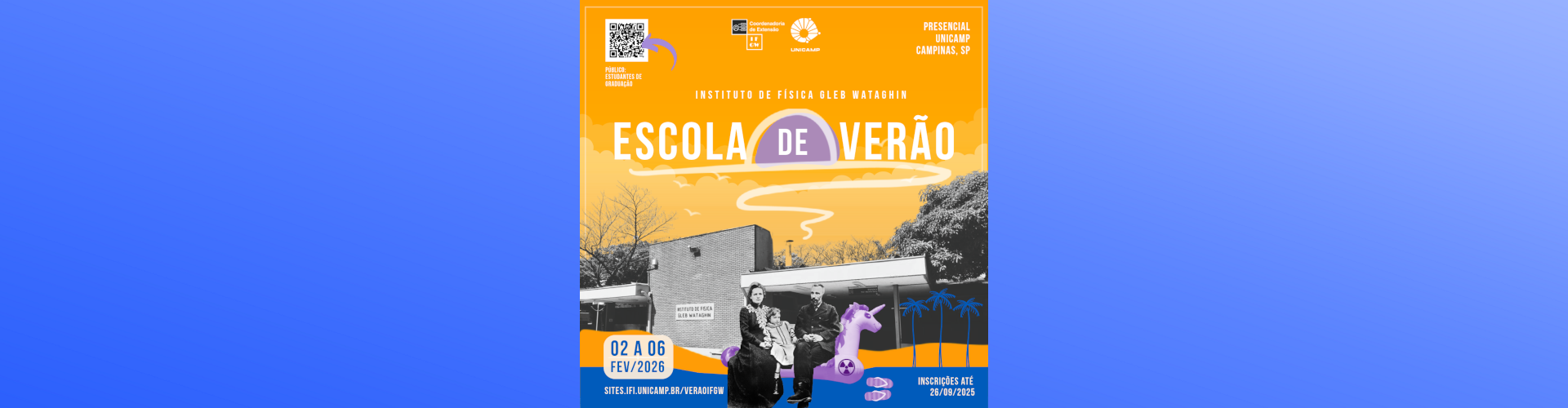 Escola de Verão 2026 do IFGW