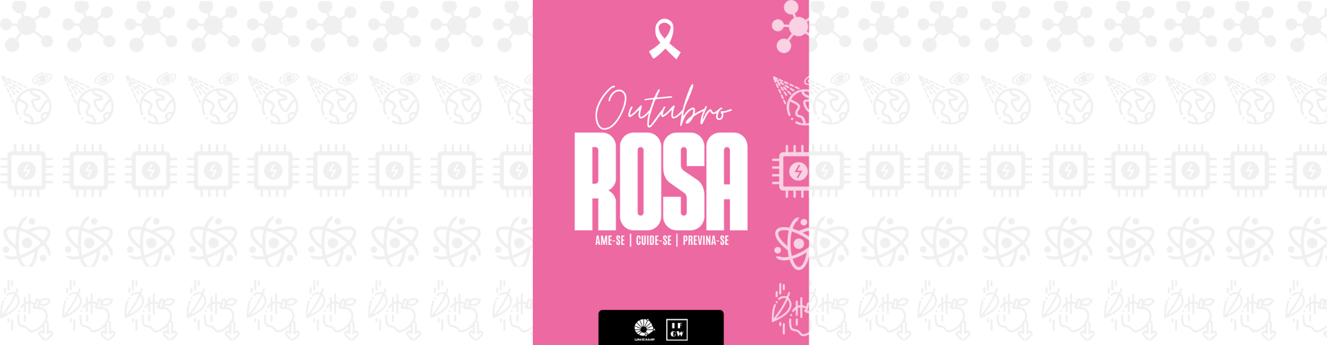 Vista o rosa. Salve vidas.