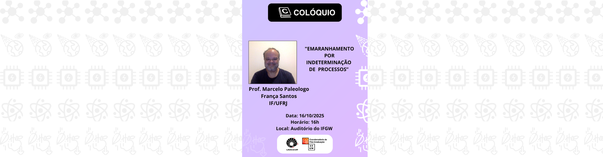 Não perca! Sua presença é muito importante.
